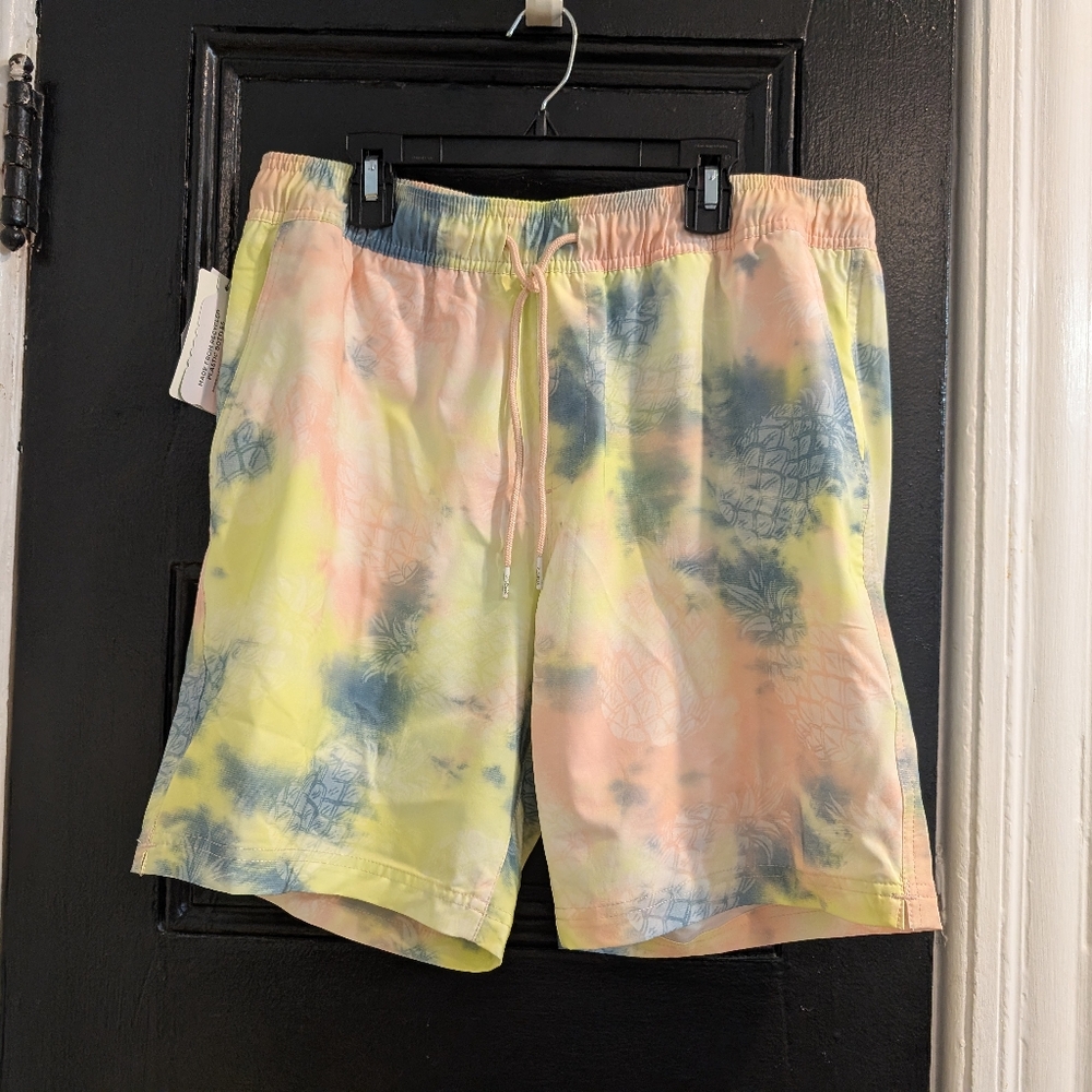 Blue Crown Shorts Volley Bathing Suit Men's BNWT - Picture 2 of 16